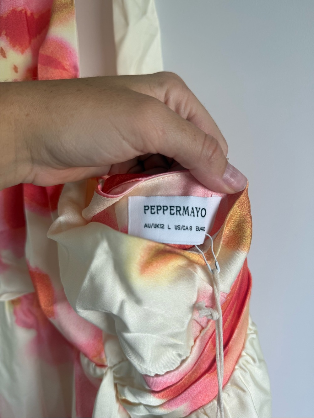 Peppermayo Pink Halter Backless Summer Dress - Picture 6 of 6